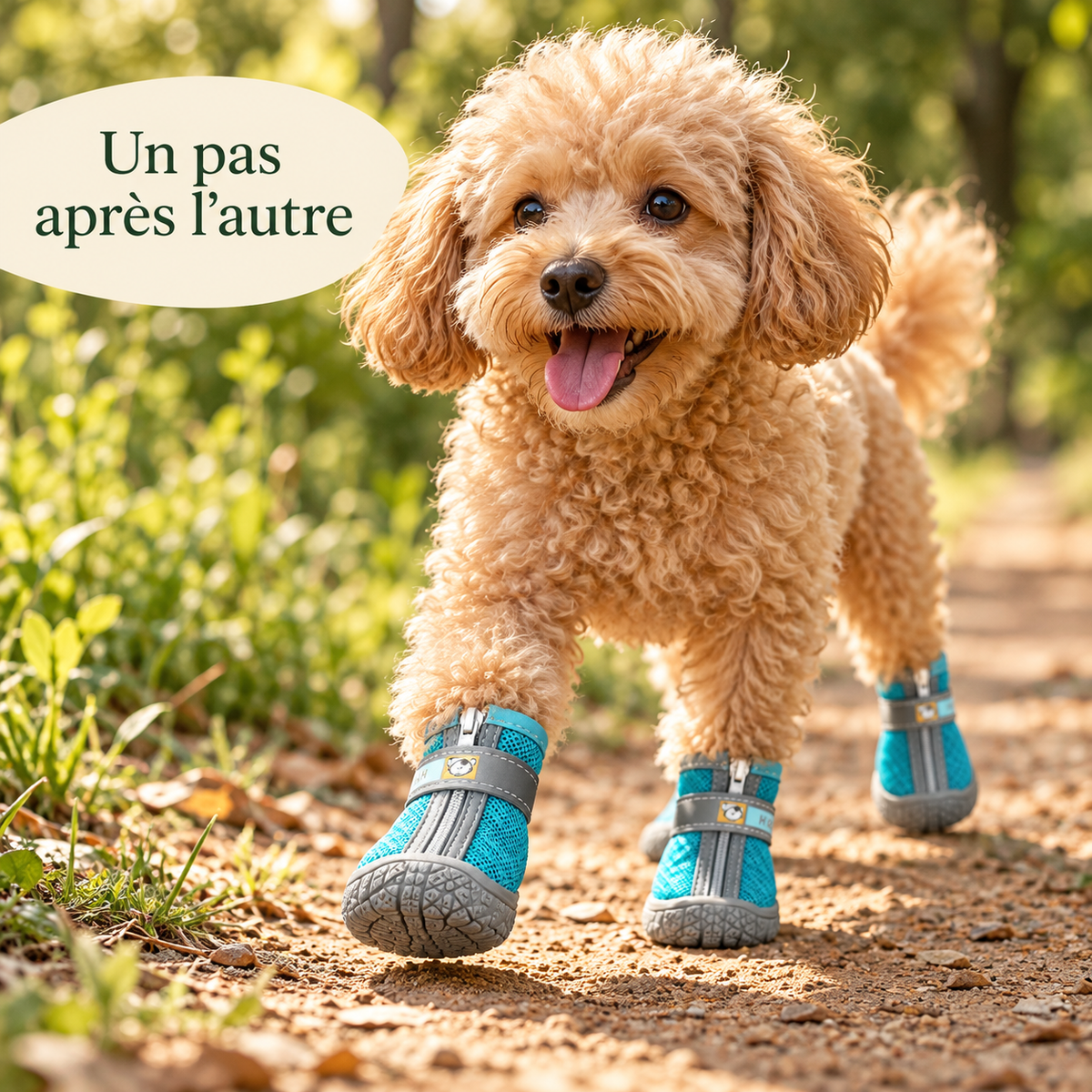 Chaussures en peluche pour chien