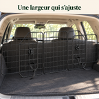Grille de séparation voiture pour chien