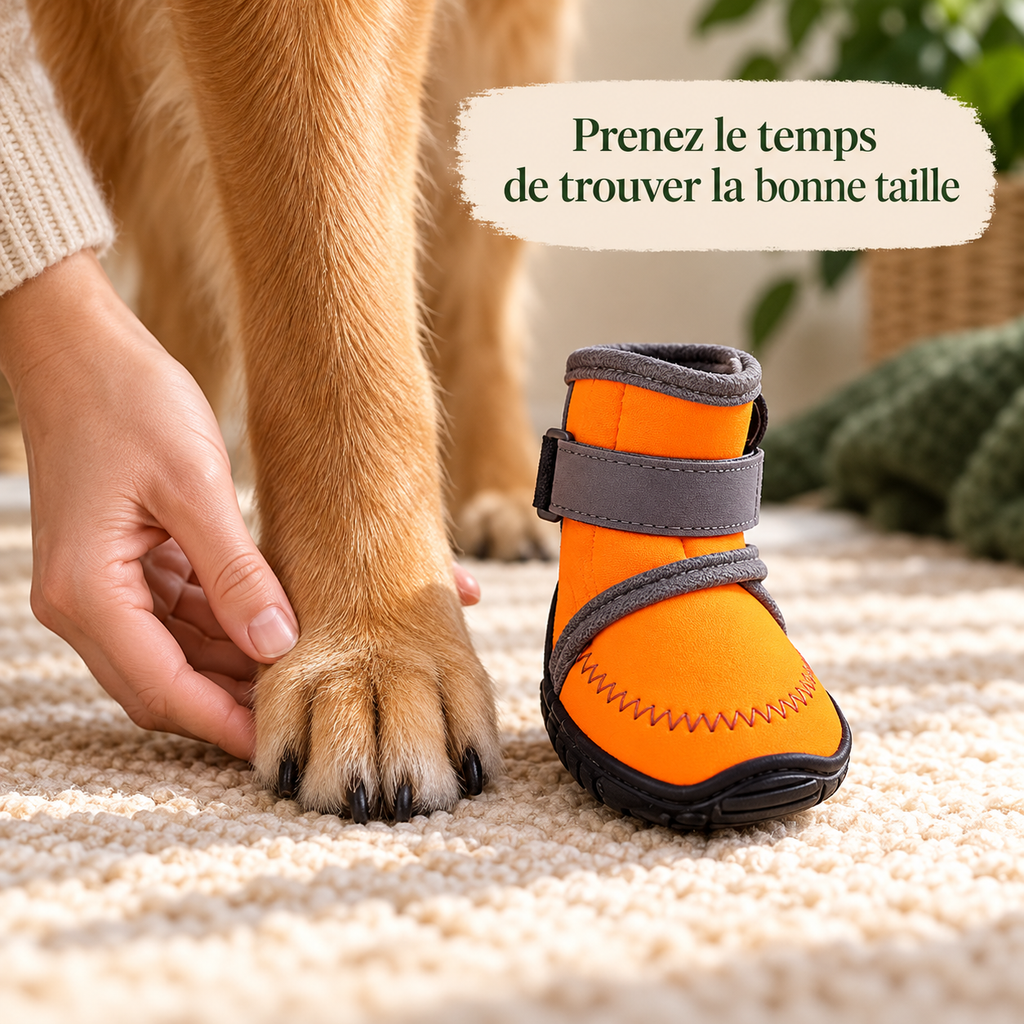 Bottes hautes pour chien