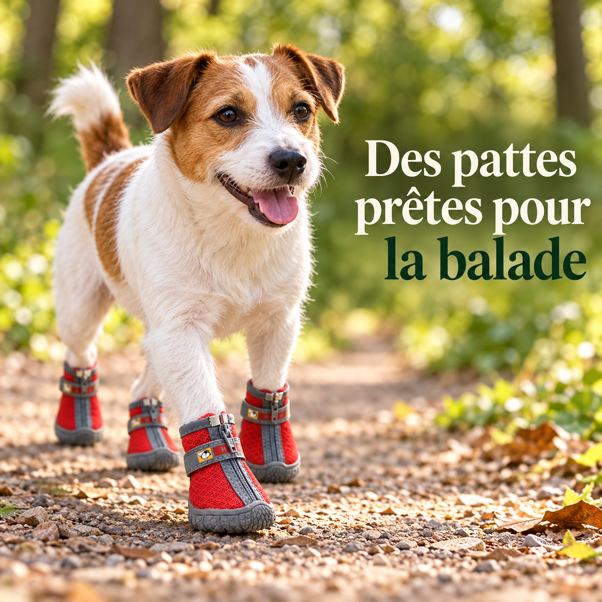 Chaussures en peluche pour chien