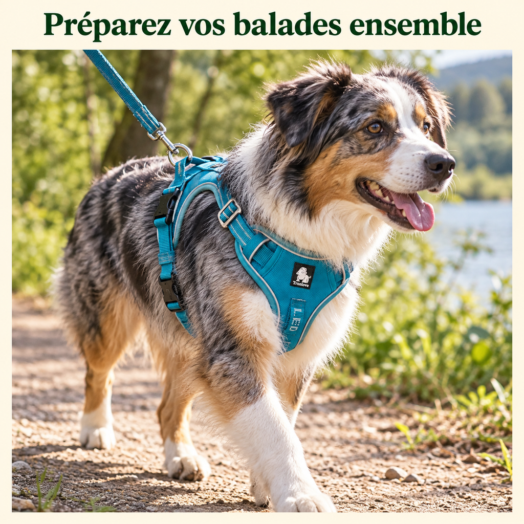 Harnais anti-traction — Sentier