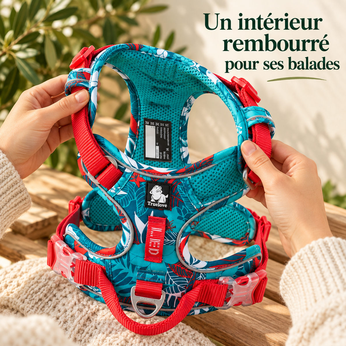Harnais anti-traction — Sentier