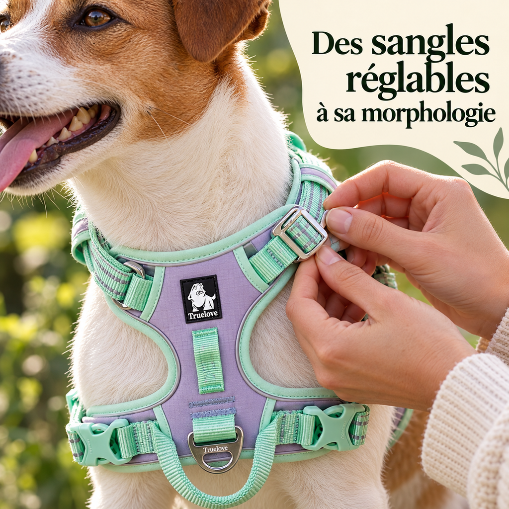 Harnais anti-traction — Sentier