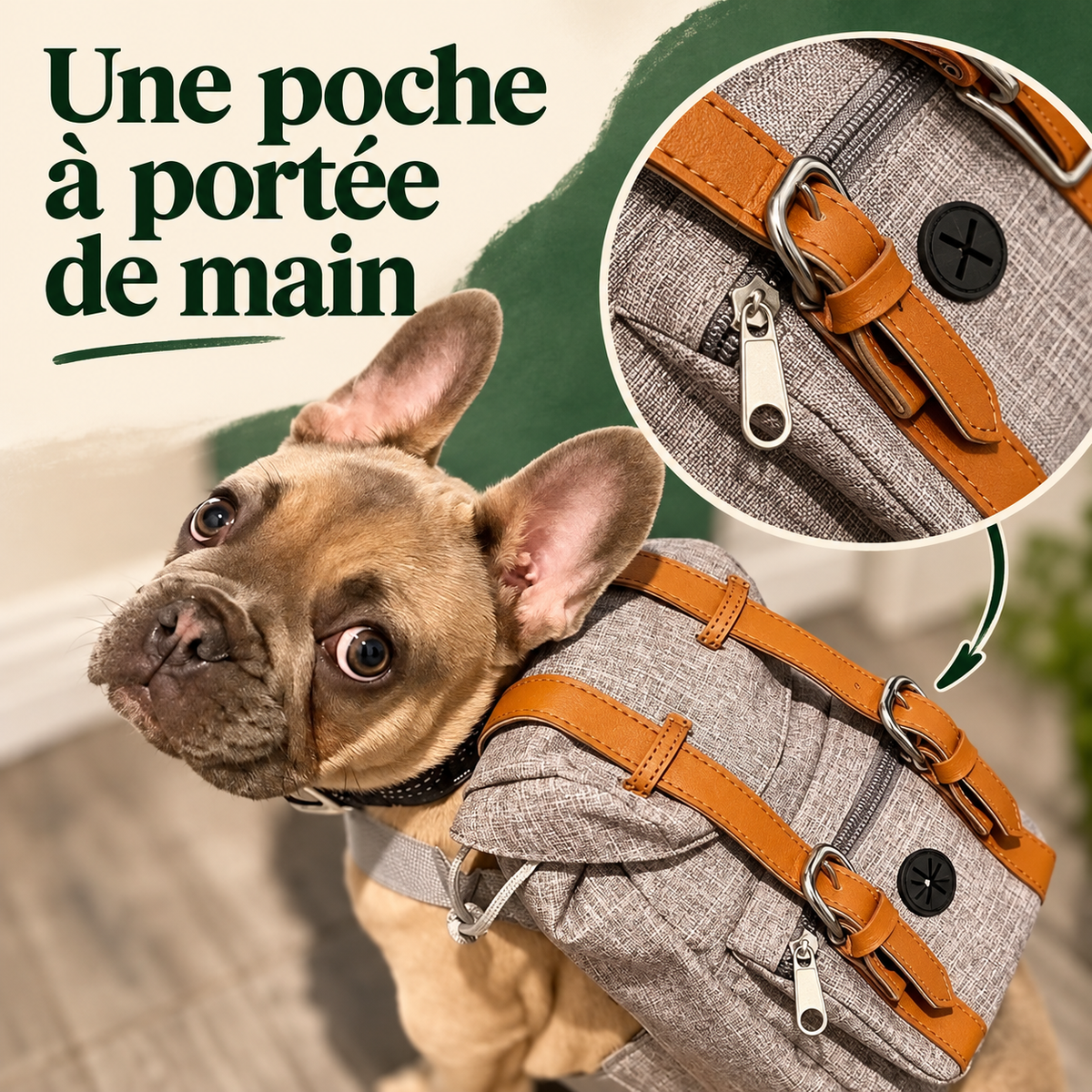 Sac à dos de randonnée pour chien