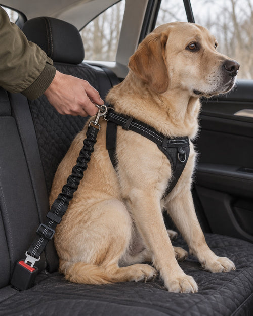 Ceinture de sécurité pour chien (lot de 2), Modele unique — moment de vie