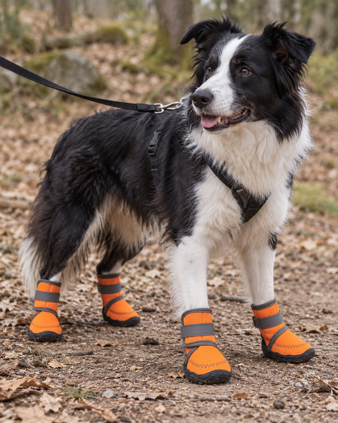 Bottes hautes pour chien, Orange — vue d’ensemble