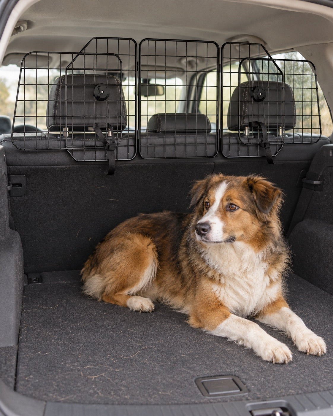 Grille de séparation voiture pour chien, Modele unique — vue d’ensemble