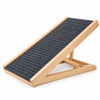 Rampe pliable en bois pour chien 70 cm, Modele unique — produit seul. Taille présentée : 70 cm.