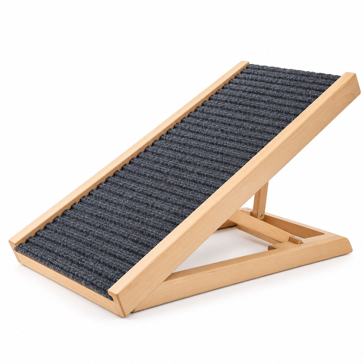 Rampe pliable en bois pour chien 70 cm, Modele unique — produit seul. Taille présentée : 70 cm.