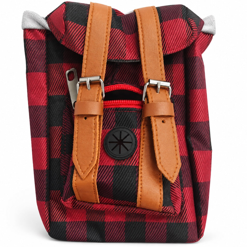Sac à dos de randonnée pour chien, Rouge — produit seul