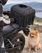 Sac de transport moto pour chien et chat, Modele unique — moment de vie