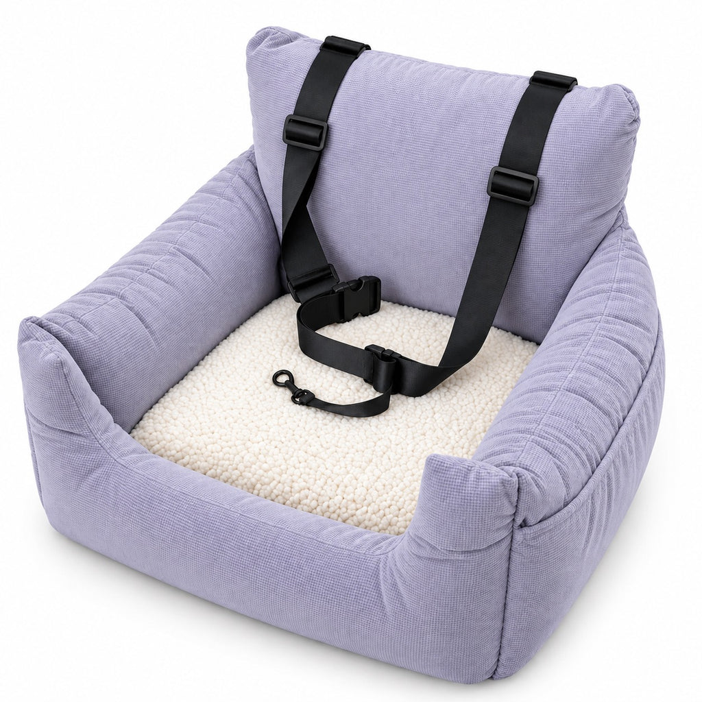 Siège de voiture pour chien — Confort, Violet — produit seul